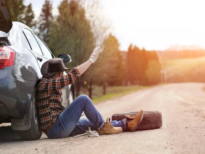 Attorney reviewing DUI accident evidence and medical bills for injured driver in Sun City Grand